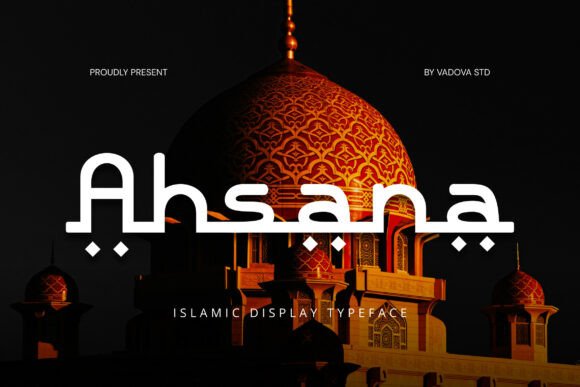 Ahsana: A Display Typeface That Brings Warmth and Craft to Brand Identity