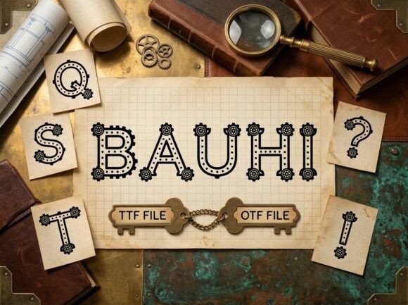Bauhi: A Display Typeface That Builds Campaign Clarity