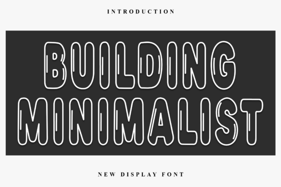 Building Minimalist: A Festive Display Font That Delivers Charm—Not Clutter