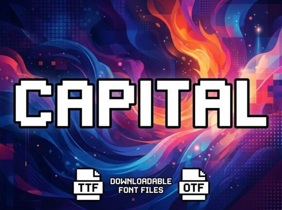 Capit: A Display Font That Anchors Editorial Mood