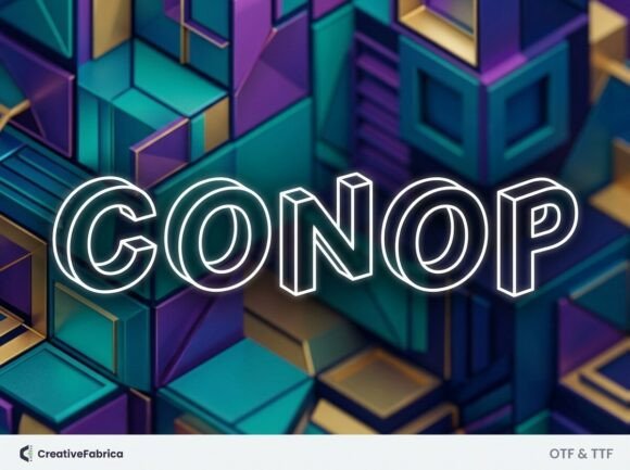 Conop: A Bold Display Font That Commands Attention