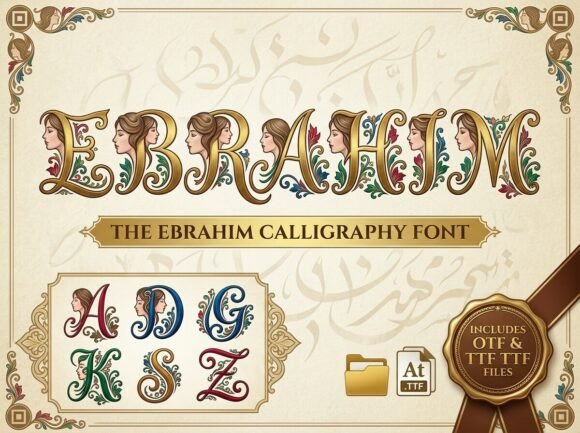Ebrahim: A Display Font That Elevates Digital Branding