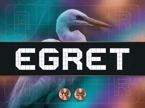 Egret: A Display Typeface That Builds Clear Campaign Impact