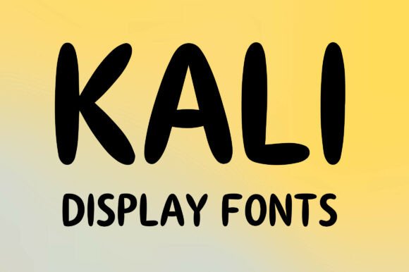 Kali: A Warm, Hand-Drawn Display Font for Thoughtful Editorial Design