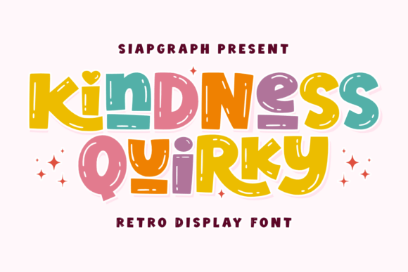 Kindness Quirky: A Playful Display Font That Fits Real Web Layouts