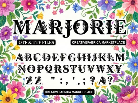 Marjorie: A Display Font That Commands Attention—Without Screaming