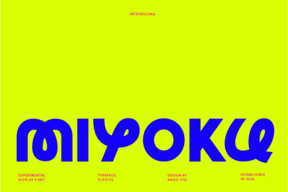 Miyoku: A Display Font That Adds Real Personality to Branding