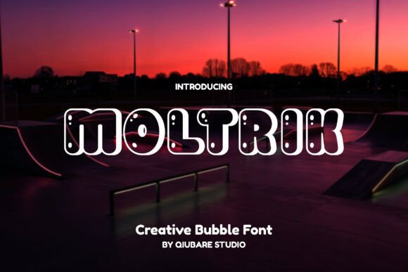 Moltrik: A Bold, Confident Display Font