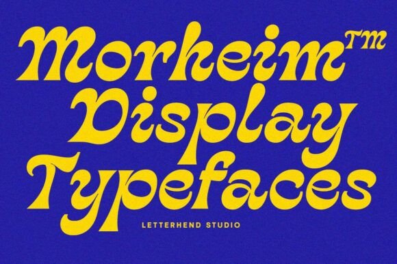 Morheim: A Display Font That Anchors Editorial Mood