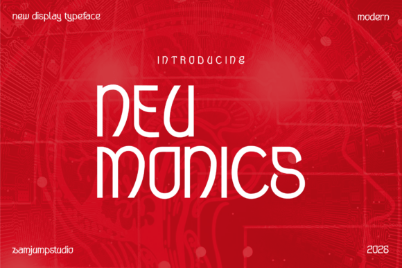 Neumonics: A Display Typeface That Feels Like Tomorrow—Today