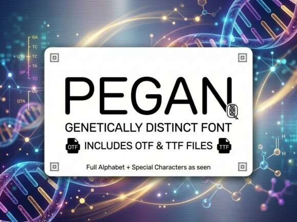 Pegan: A Display Typeface That Elevates Digital Branding
