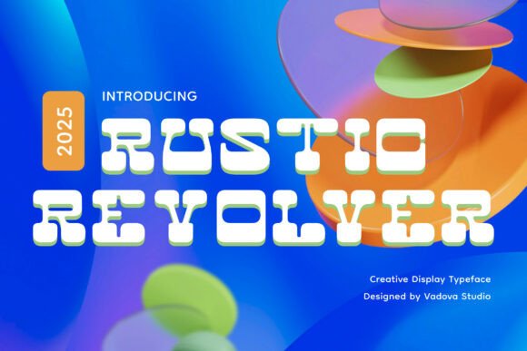 Rustic Revolver: A Display Font That Grabs Attention—Fast