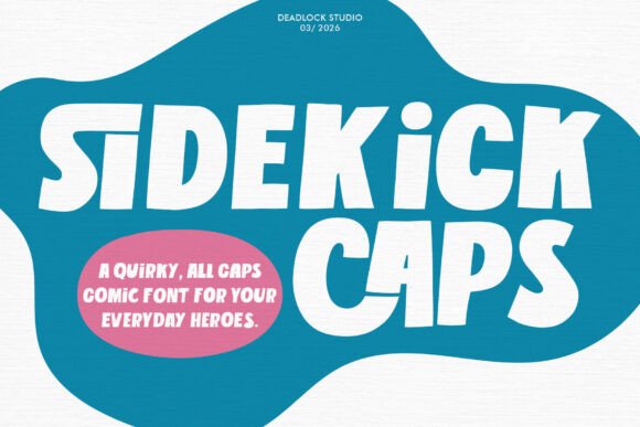 Sidekick Caps: A Display Font with Editorial Heroism
