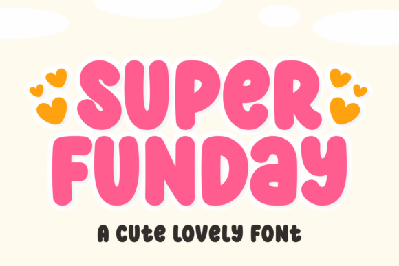 Super Funday: A Whimsical Display Font for Editorial Charm
