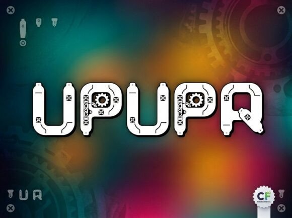Upupa: A Bold Display Font That Makes Handmade Products Shine